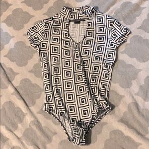 Body Suit Patterned